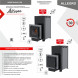 Печь-каменка ALLEGRO 18 (Аллегро 18) конвекционная
